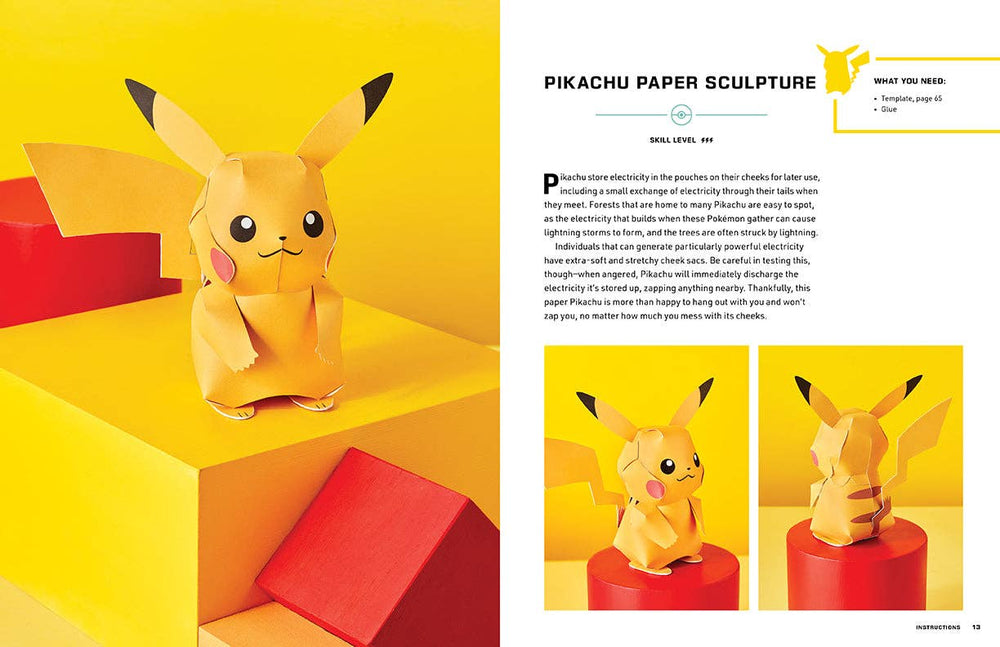 Amazing Pokémon Paper Crafts