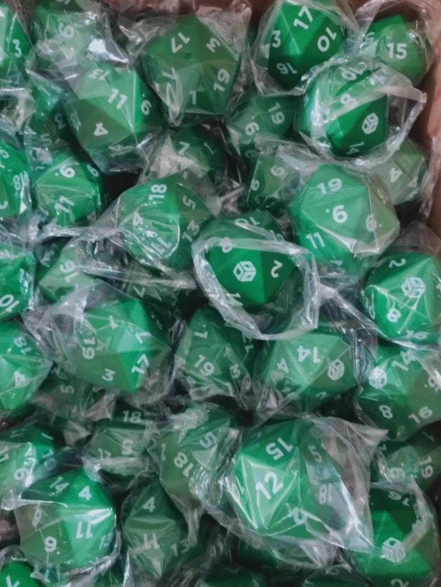 D20 Stress Ball: Black