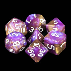 Puce RPG Dice Set
