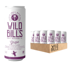 Wild Bill's - Grape: Premium Cane Sugar Soda
