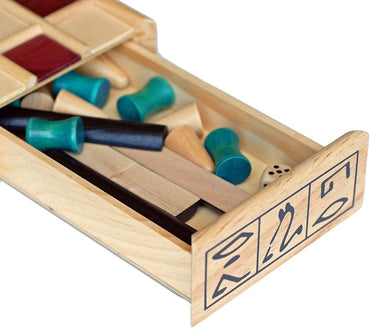 Wood Senet Game - An Ancient Egyptian Board Game