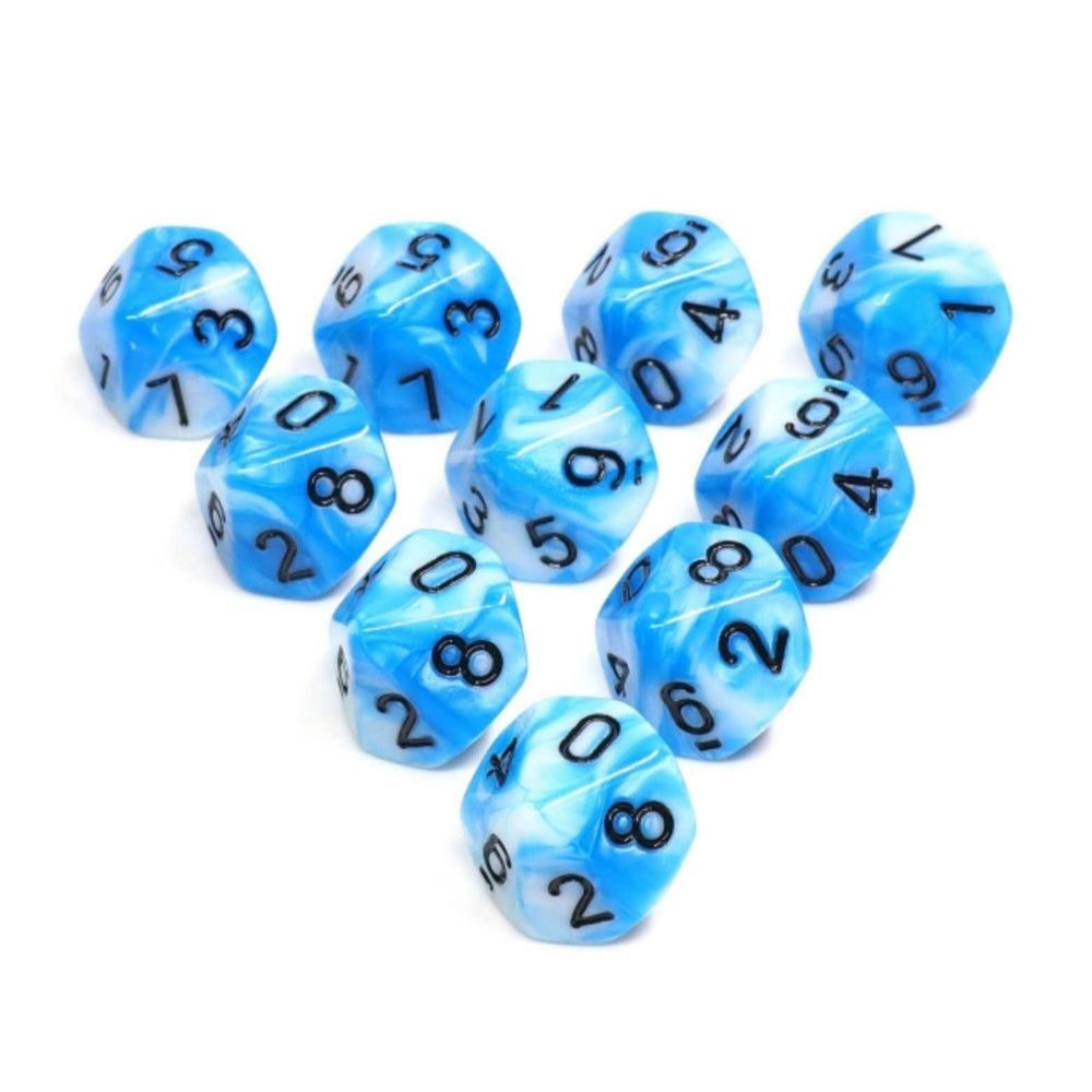 10 piece D10's - Cumulus Cloud
