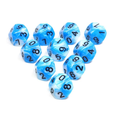 10 piece D10's - Cumulus Cloud
