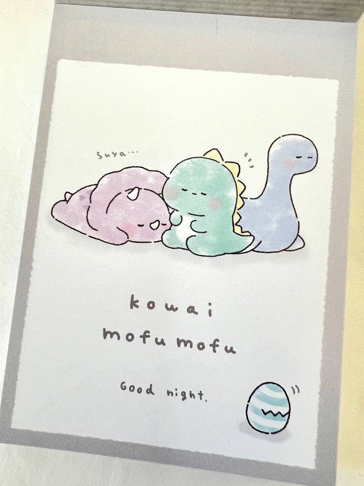 211156 Kamio Mukashi Dinosaur Mini Notepad-10