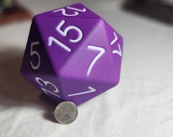 Big Foam Dice 4 inch D20's (11 colors) by Zucati: 6 pack random