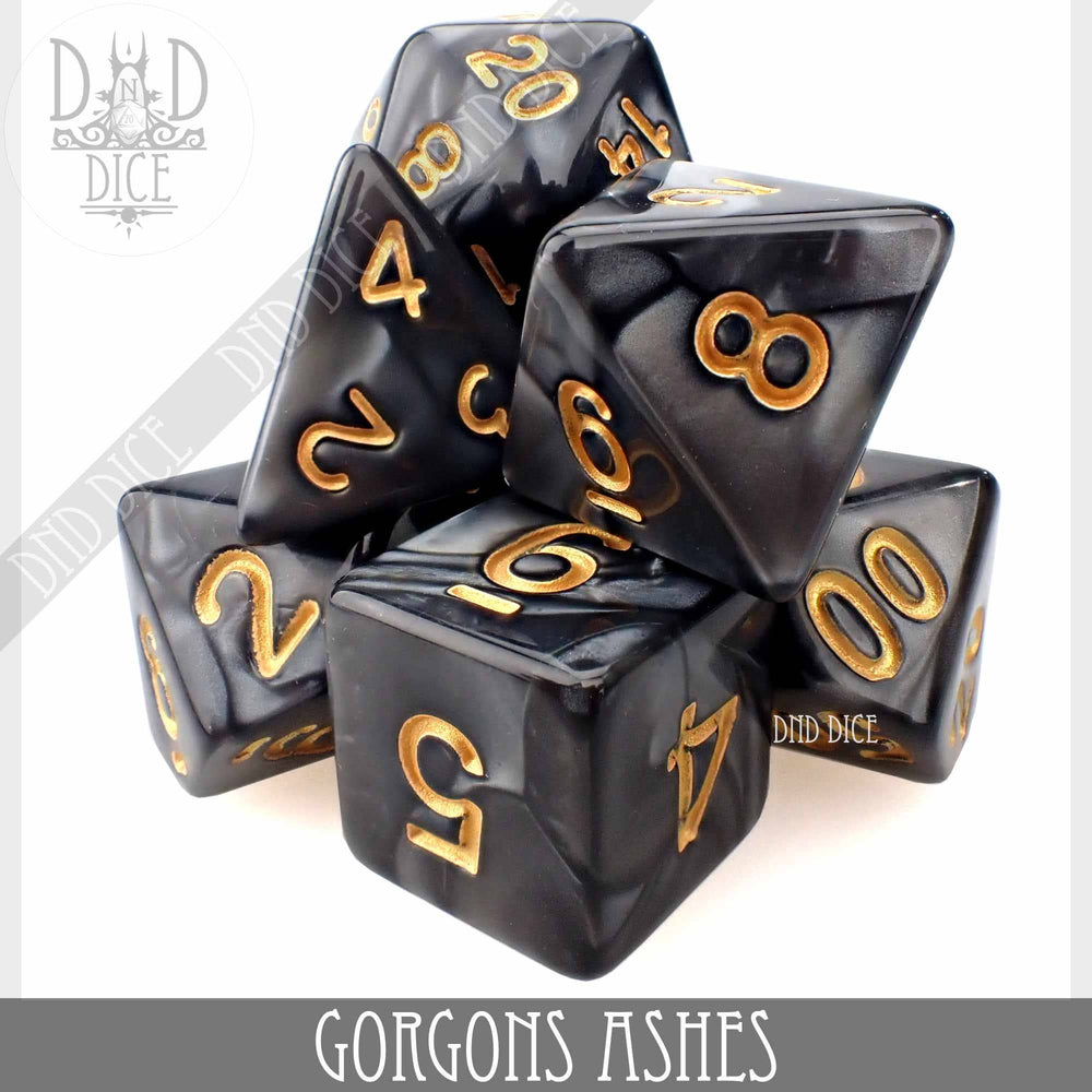 Gorgons Ashes 7 or 11: 7 Dice Set