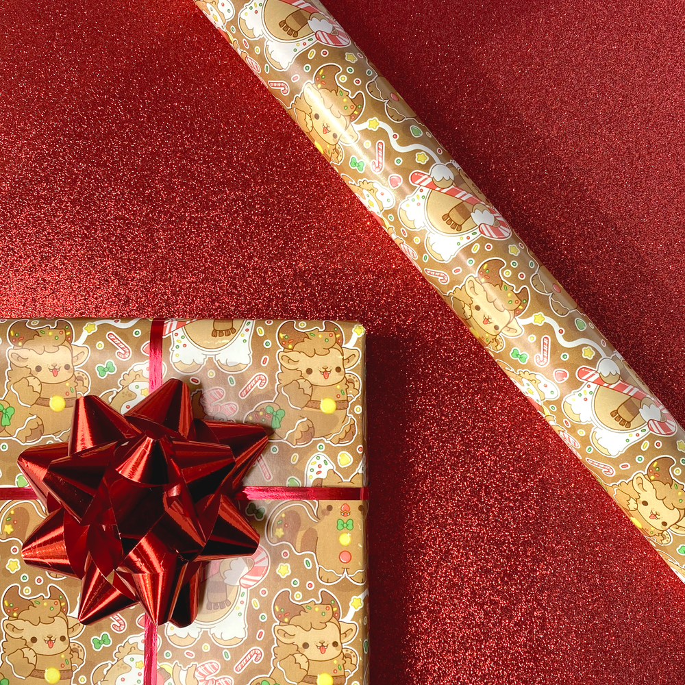 Gingerbread Cuties - Christmas Holiday Wrapping Paper
