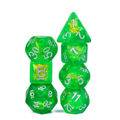 Radioactive Ore RPG Dice Set