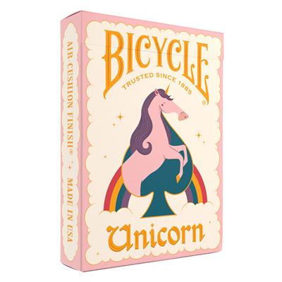 Bicycle Playing Cards — Unicorn Pink