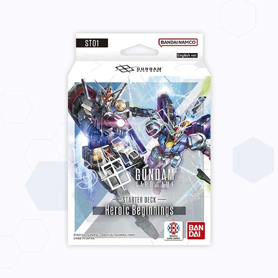 Gundam Card Game - Starter Deck: Heroic Beginnings [ST-01]