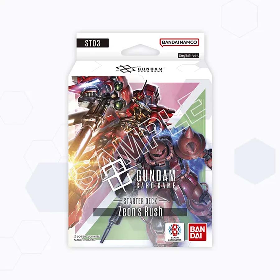 Gundam Card Game - Starter Deck: Zeon's Rush [ST-03]