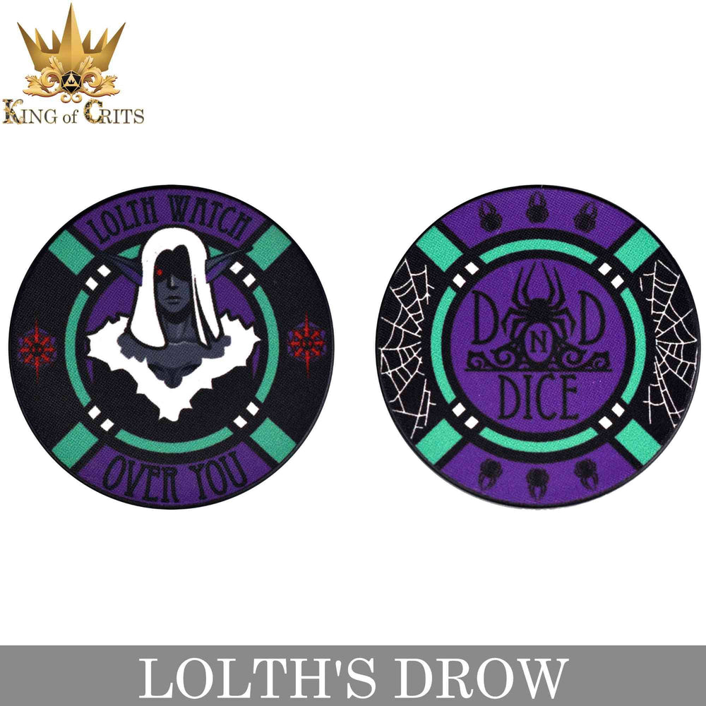 Lolth's Drow - 11 Dice Set