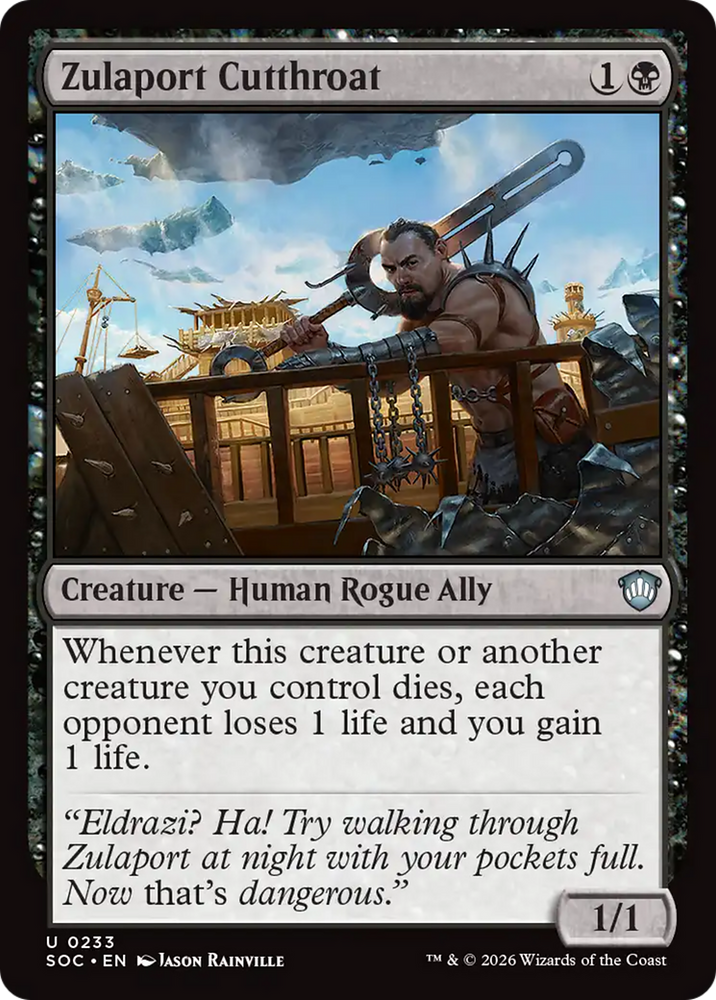 Zulaport Cutthroat [Secrets of Strixhaven Commander]