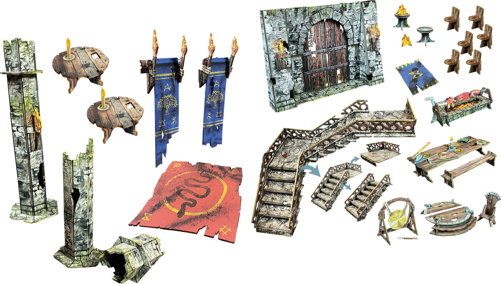Battle Systems: Fantasy Dungeon - Great Hall of Khaarastad