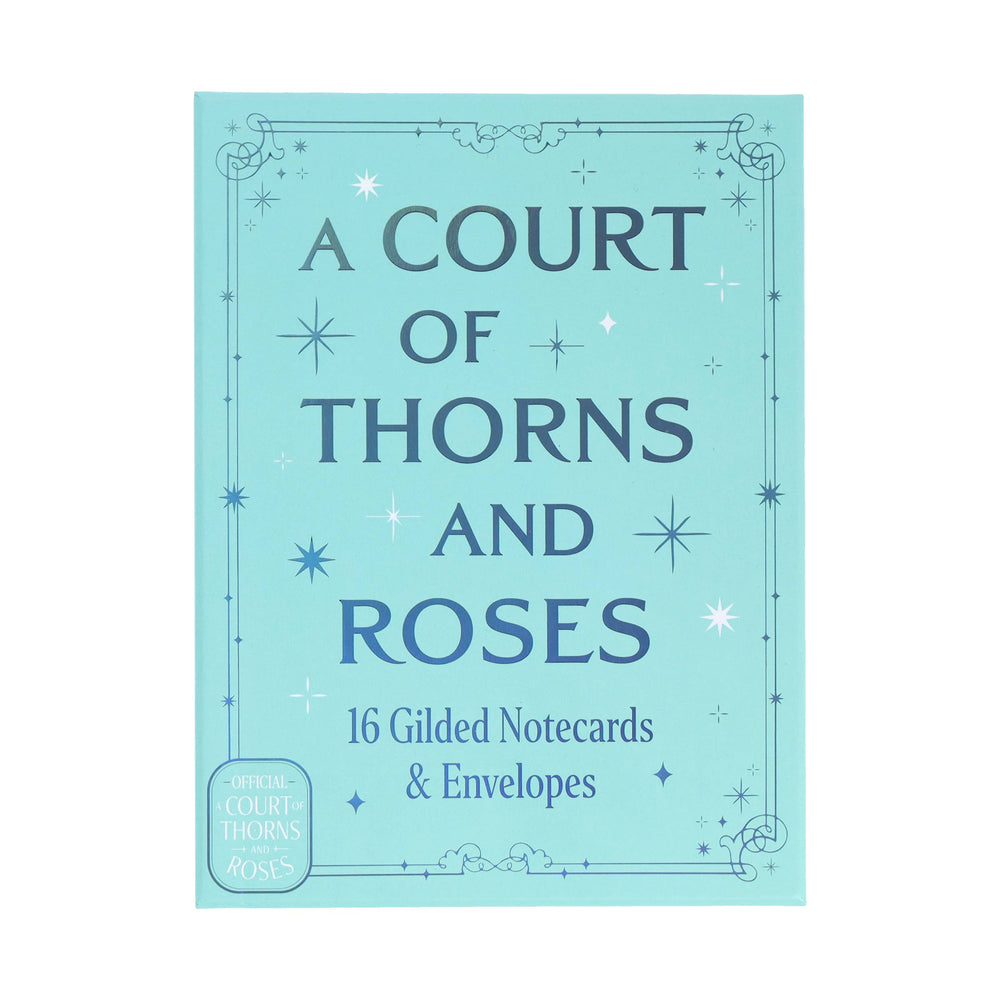 A Court of Thorns and Roses Official Gilded Notecards