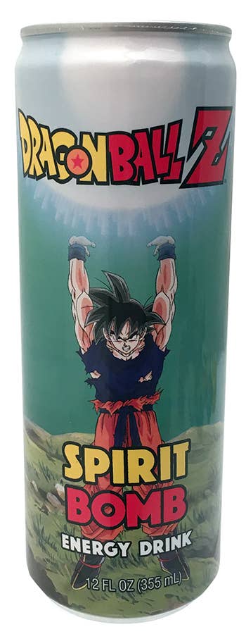 Dragonball Z Spirit Bomb Energy Drink, 12ct