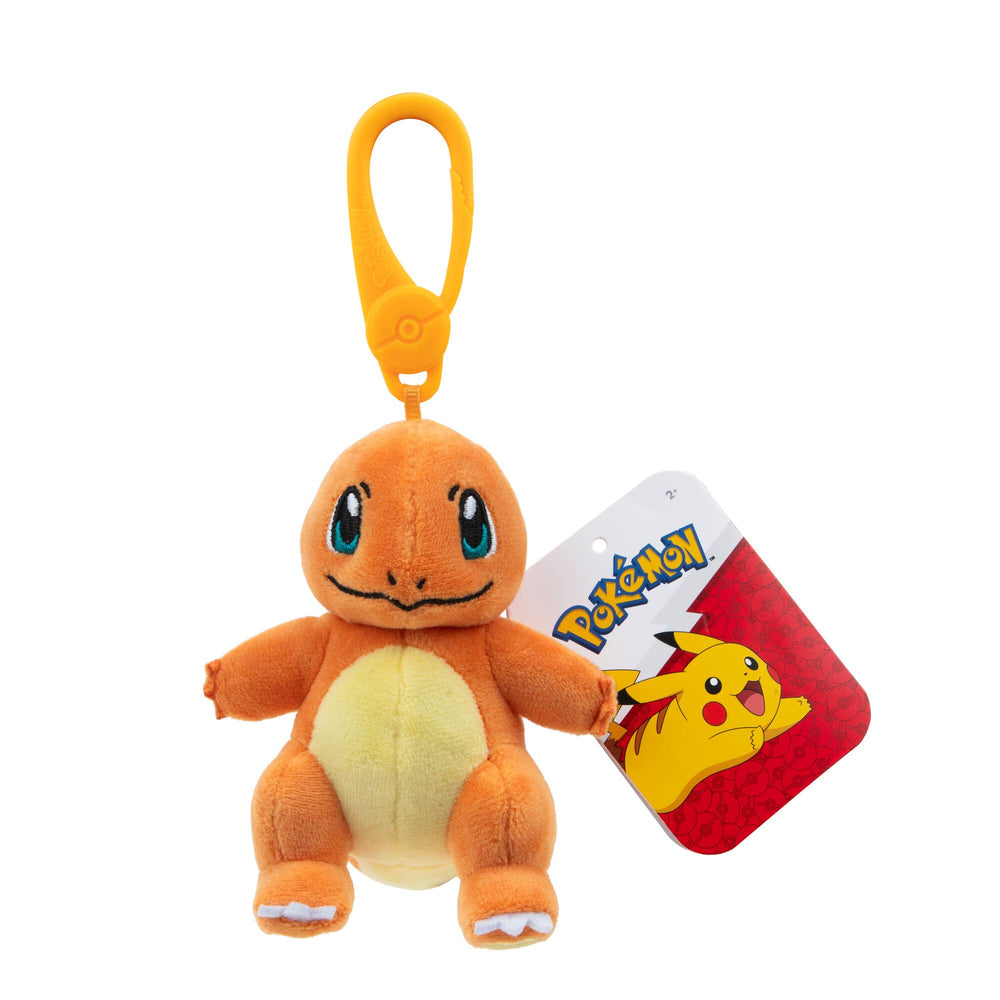 Pokemon Plush Clip-On Asst 6pc Counter Display