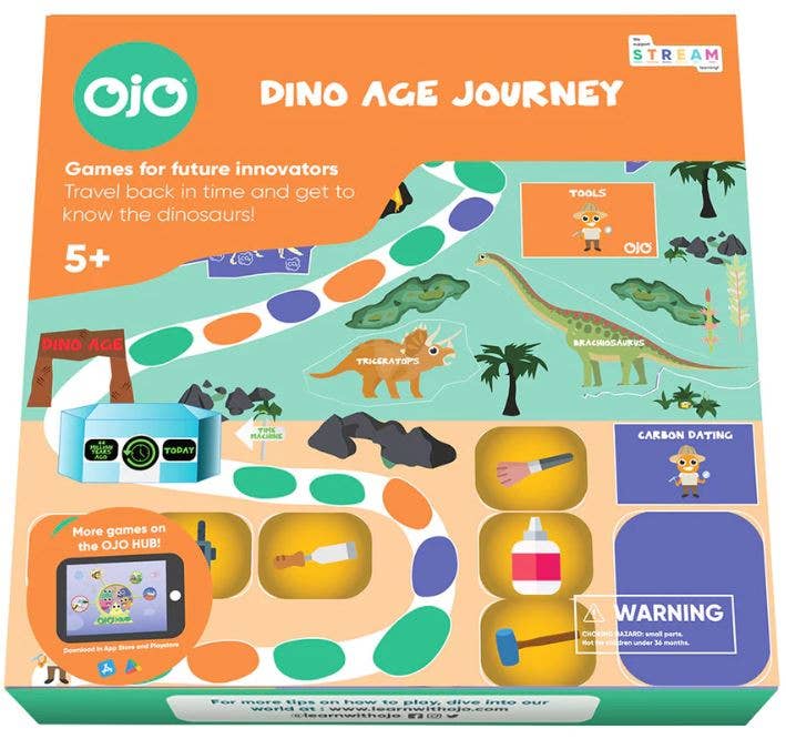 Dino Age Journey - Educational Board Game