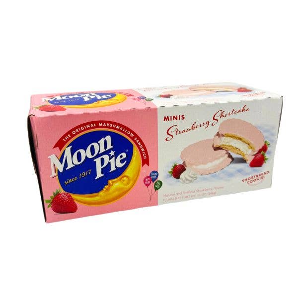 Moon Pie Minis - Strawberry Shortcake 10oz, 10ct Mini Pies