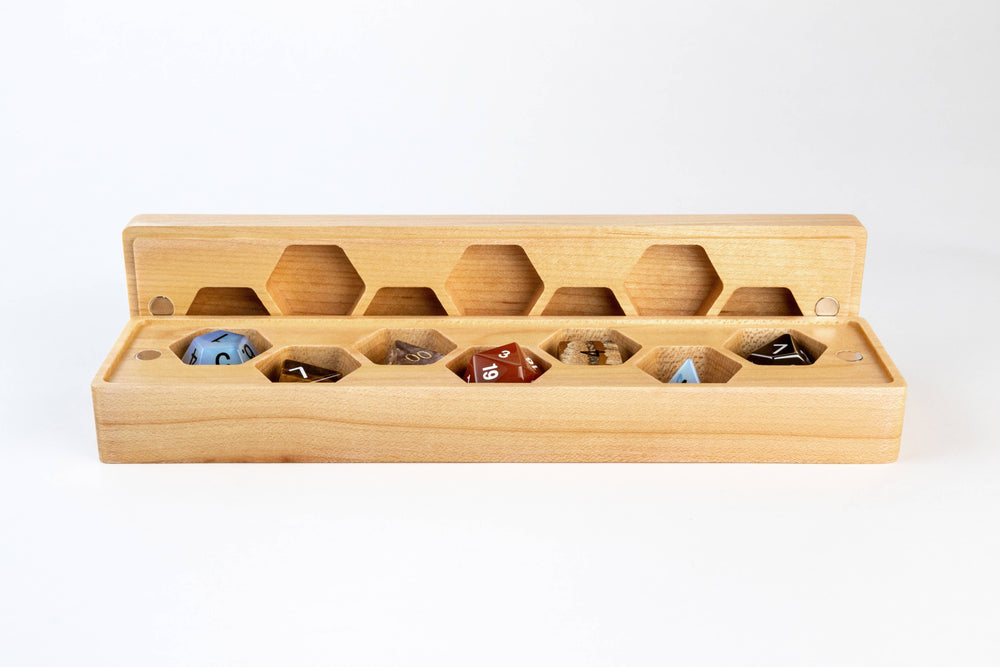 Maple Wood Dice Vault