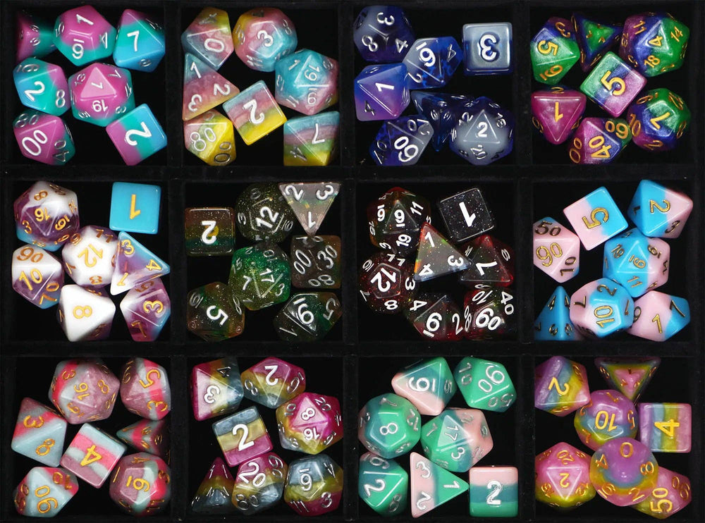Pride Mystery Dice - Rainbow Themed Dice Sticker & Pin