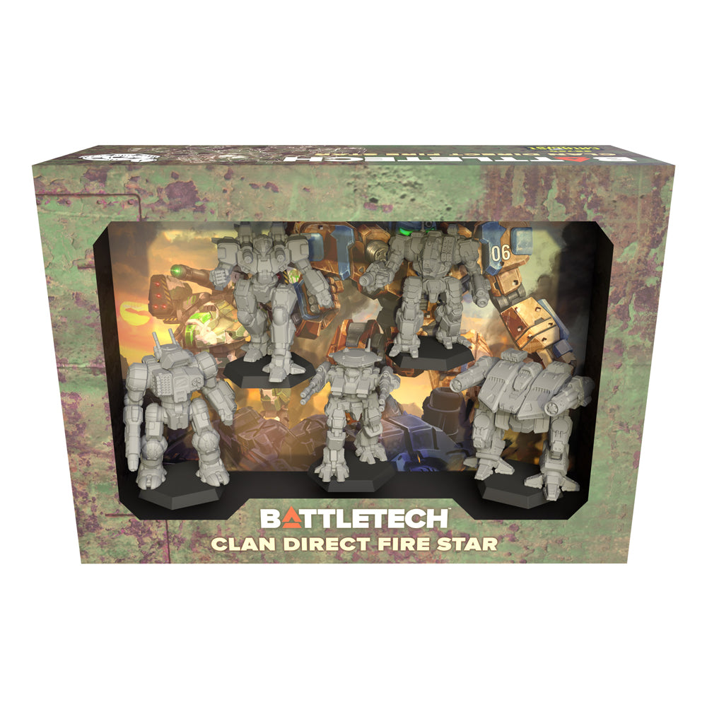BattleTech Miniatures Pack - Clan Direct Fire Star