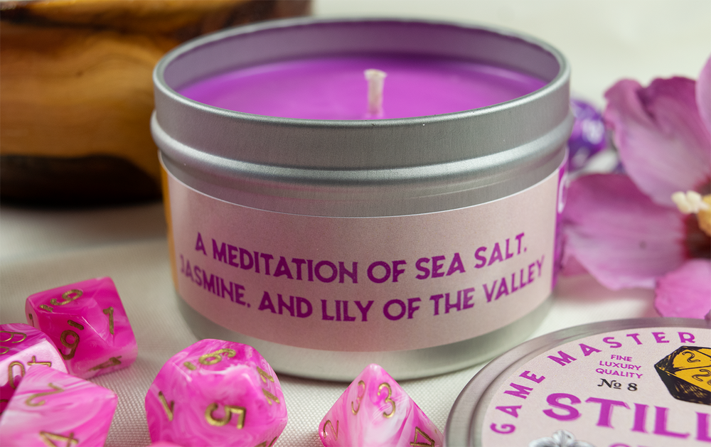 Stillness of Mind Gaming Candle: 8oz