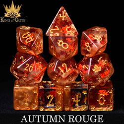 Autumn Rouge 11 Dice Set