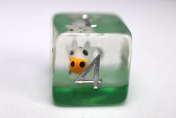 Grazing Cow RPG Dice Set