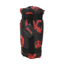 Dungeons & Dragons Ampersand Logo AOP Black Waterproof Quilted Camping Picnic Outdoor Blanket