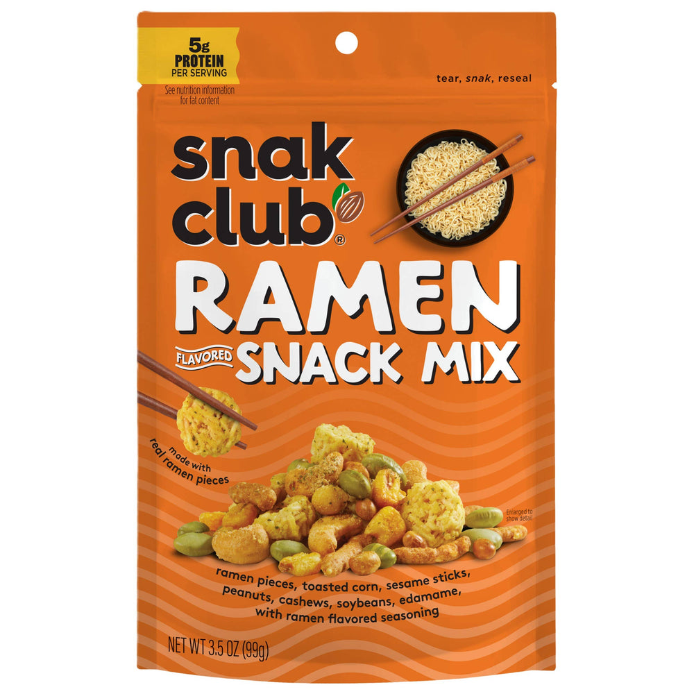 Snak Club Ramen Snack Mix 3.5oz, 6ct