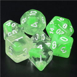 Summer Limes RPG Dice Set