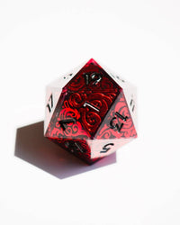 Exsanguinated 7-Piece Iconic Vampire-Themed Dice Set
