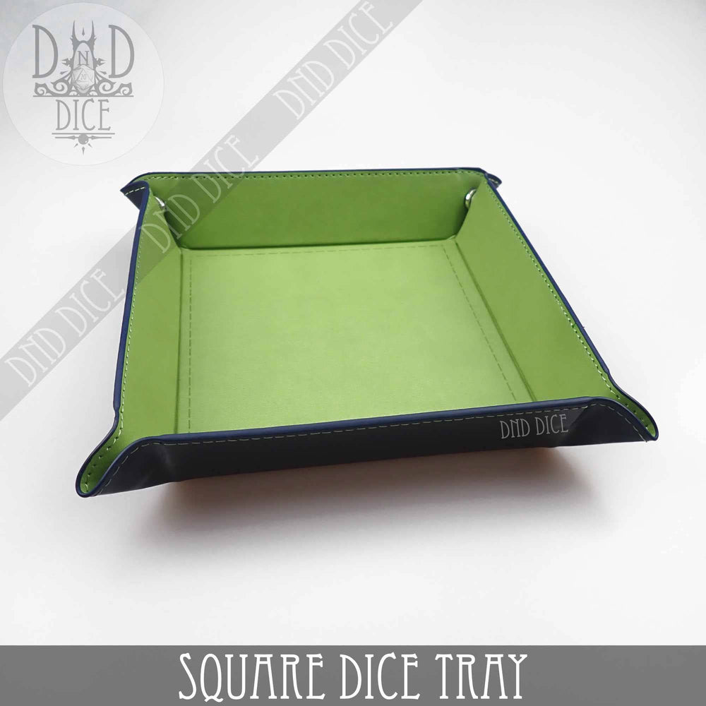 Square Dice Tray: Blue