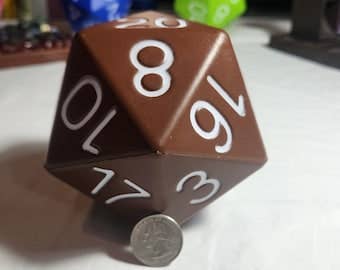 Big Foam Dice 4 inch D20's (11 colors) by Zucati: 6 pack random