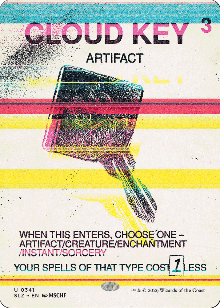 Cloud Key (0341) [Secret Lair x MSCHF: The Zeta Set]