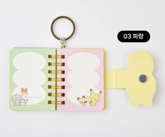 Pokémon Poképeace Mini Keyring Notebook