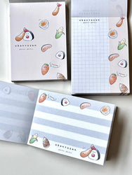 115707 Sushi Snack Time Mini Notepad-10