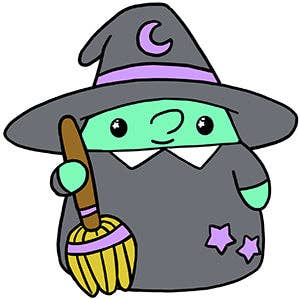Squishable - Mini Witch Plush