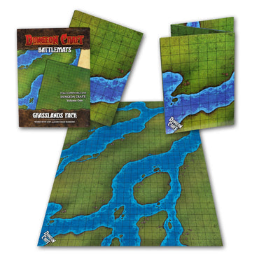 BattleMap – Grasslands Battle Map for DnD