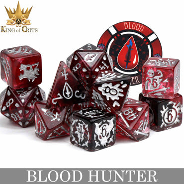 Blood Hunter - 12 Dice Set