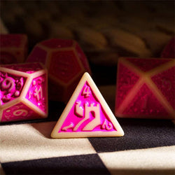 Fuscia Depths RPG Dice Set