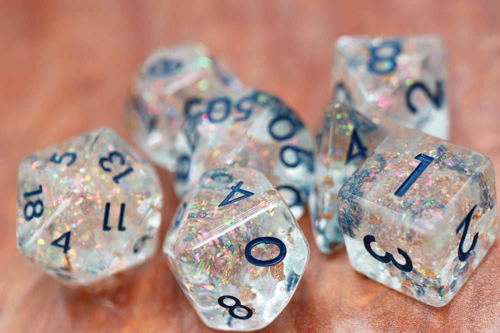 Frozen In Time RPG Dice Set