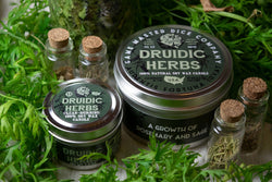 Druidic Herbs Gaming Candle: 8oz