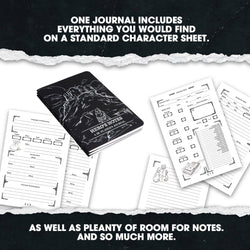 Hero Journals: Player Character Notebooks 3-Pack: Purple