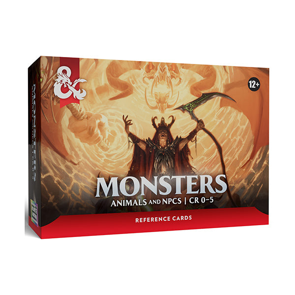 Dungeons & Dragons Reference Cards: Trove Monsters - Animals & NPCs
