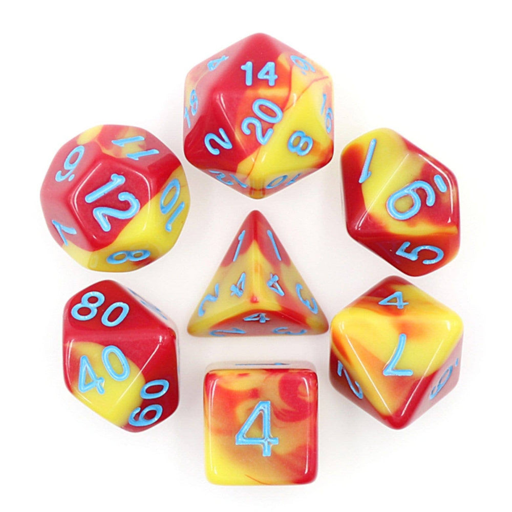 Ketchup & Mustard RPG Dice Set