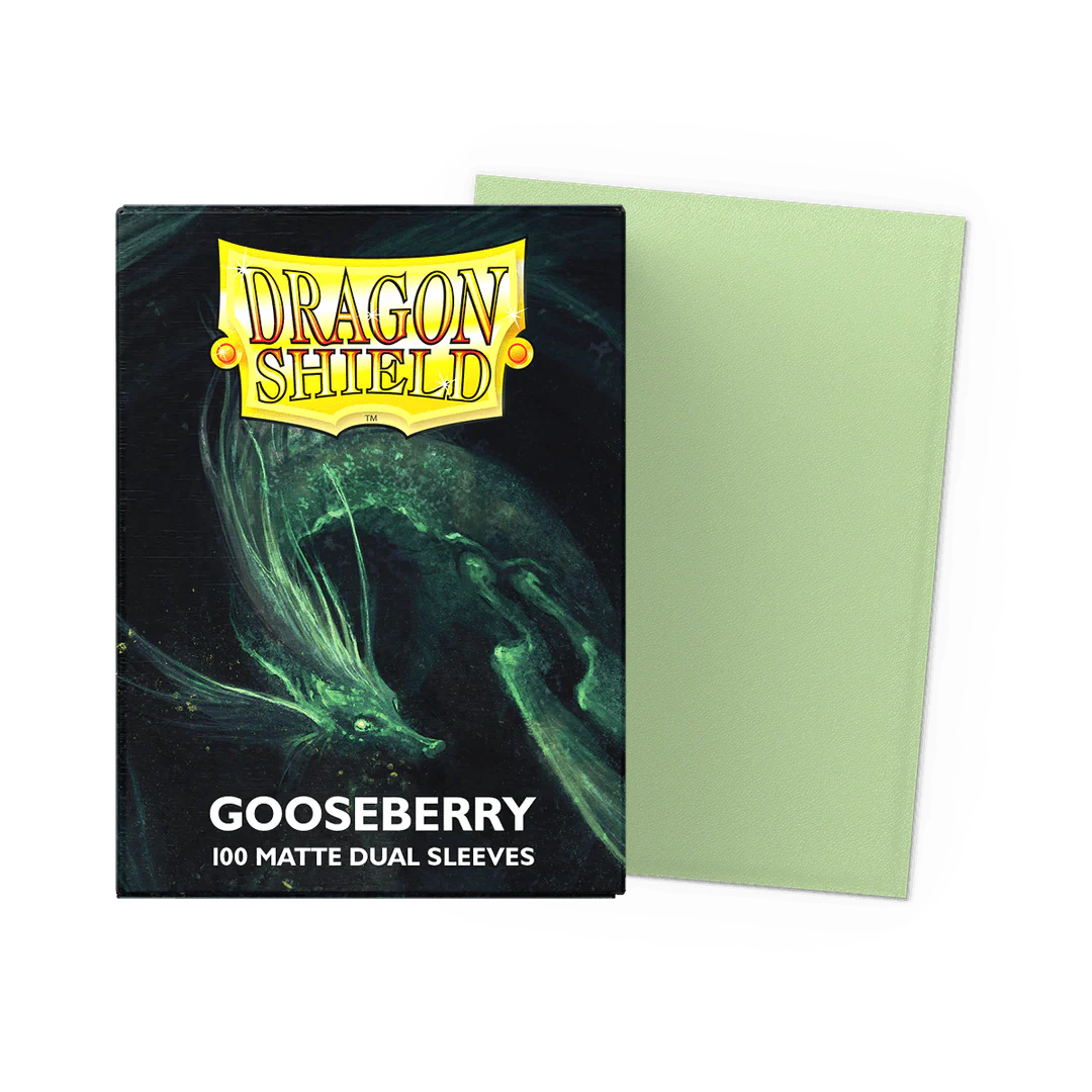 Dragon Shield Standard Dual Matte — Gooseberry