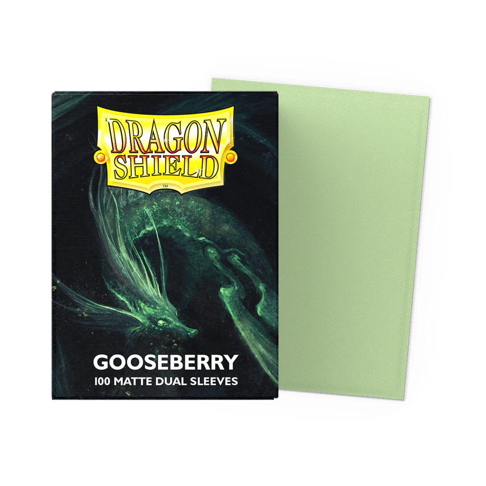 Dragon Shield Standard Dual Matte — Gooseberry
