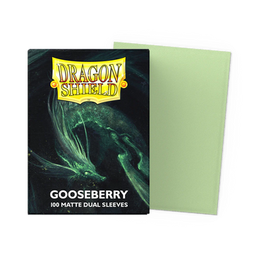 Dragon Shield Standard Dual Matte — Gooseberry